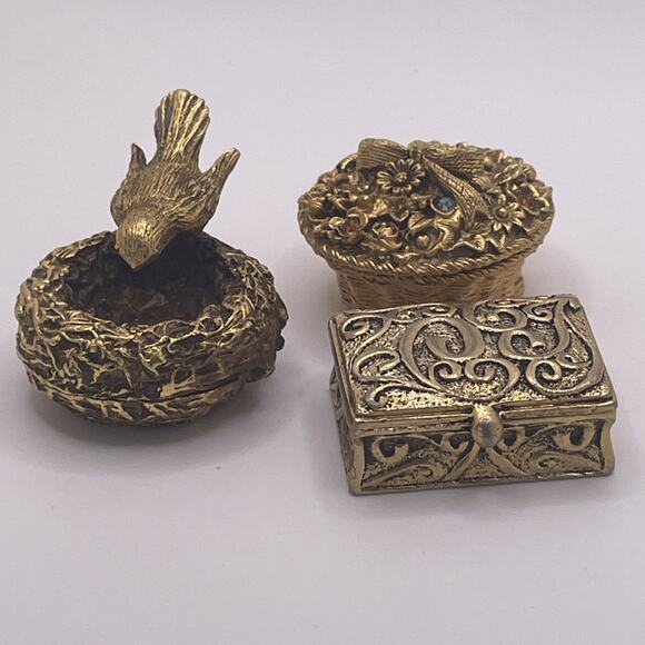 Vintage Hypnotique Max Factor Perfume Holders - Set Of 3 (1.5") - Picture 2 of 7